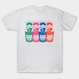 Pop Art Inspired Bodega Cats T-Shirt